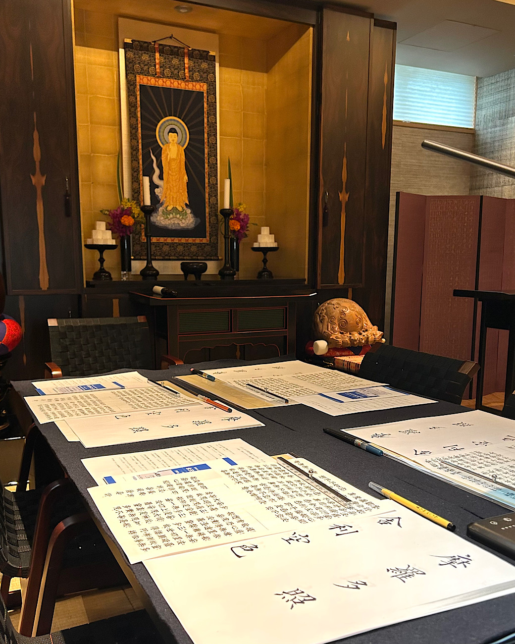 【活動報告】「メディカル写経体験プログラム」を実施いたしました。(2025年12月13日)<