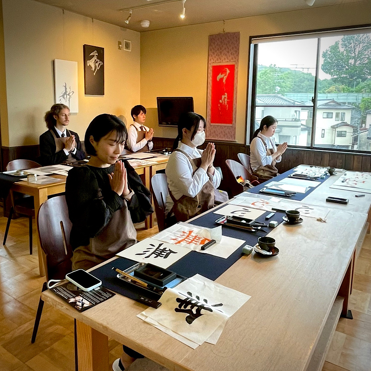 MEDICAL SHAKYO Mindfulness Experience in Kyoto —A Refined Cultural Wellness Journey through Calligraphy<